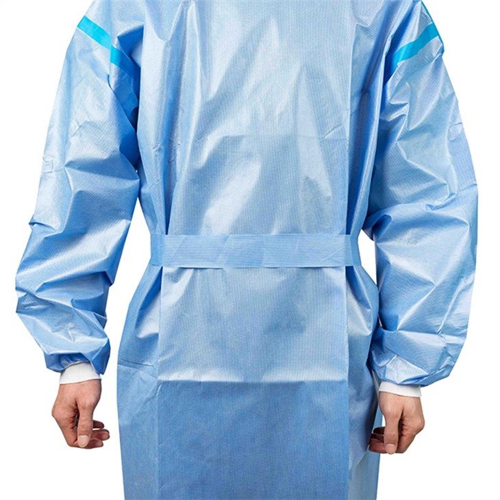 disposable protective gowns.4