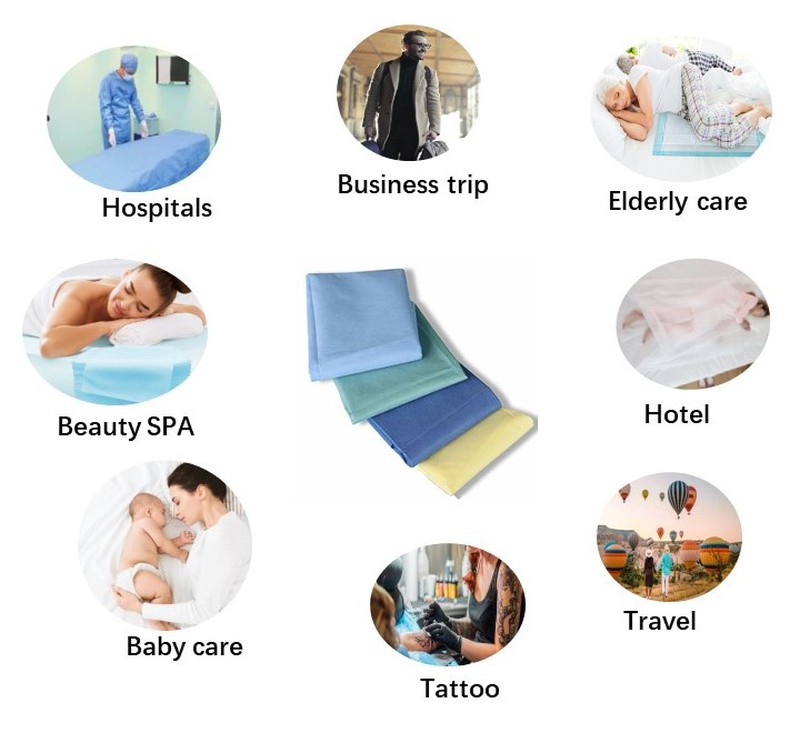 disposable bed sheet applications disposable bed sheet applications